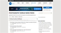 Desktop Screenshot of photographyworldnews.com